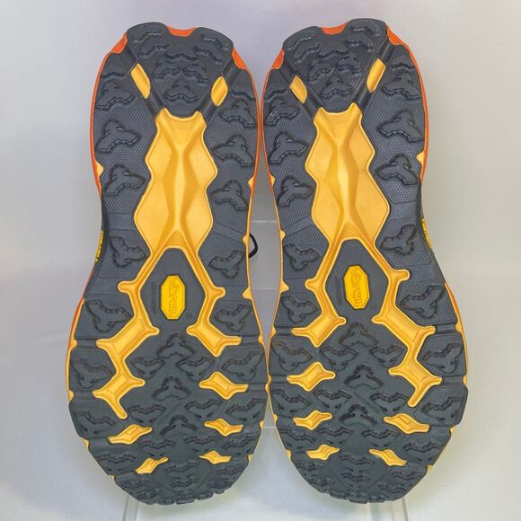 HOKA Speedgoat 5 GORE-TEX Mid Blue Graphite Amber Yellow | Men\'s 11.5 D | NEW main image 10